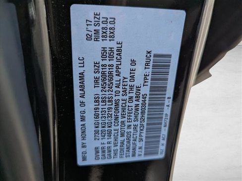 Used 2017 Honda Ridgeline RTL image 30