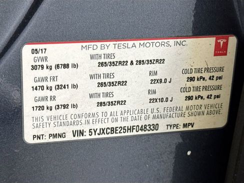 Used 2017 Tesla Model X 100D image 27