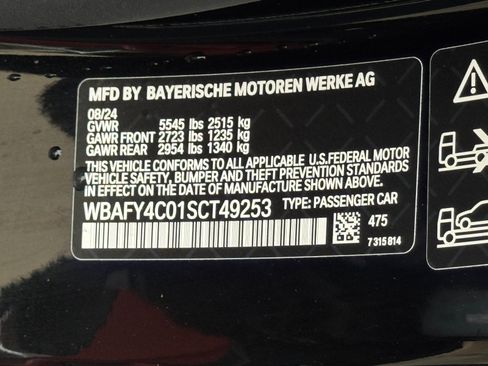 Used 2025 BMW M850i xDrive Convertible w/ M Sport Professional Package AWD/4WD image 42