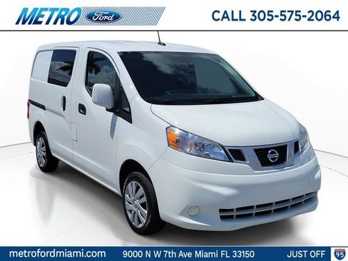 Used 2021 Nissan NV200 SV w/ Sliding Door Glass Package FWD image 1