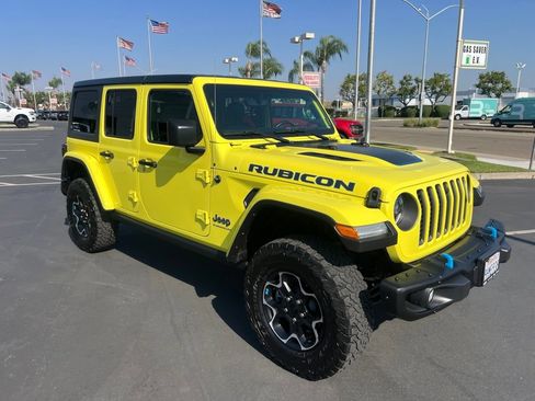 Used 2023 Jeep Wrangler Unlimited Rubicon 4xe w/ Steel Bumper Group AWD/4WD image 9