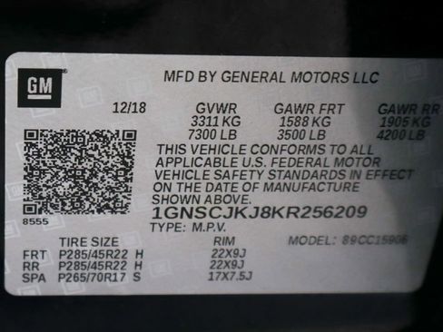 Used 2019 Chevrolet Suburban Premier image 64