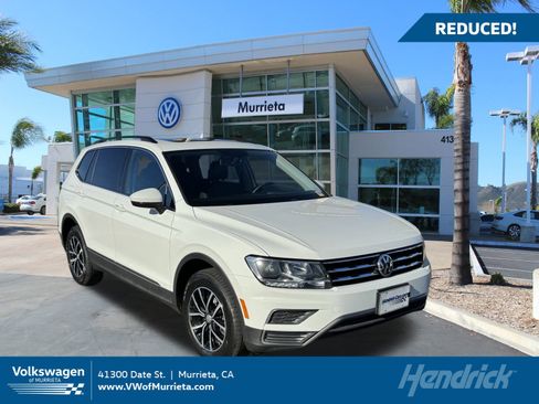 Certified 2021 Volkswagen Tiguan SE w/ Panoramic Sunroof Package image 1