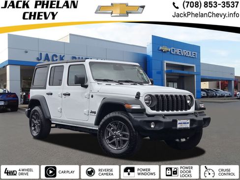 Used 2025 Jeep Wrangler Unlimited Sport AWD/4WD image 1