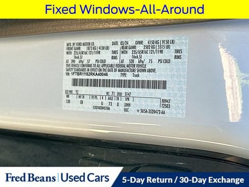 Used 2024 Ford Transit 250 Low Roof w/ Exterior Upgrade Package RWD image 32