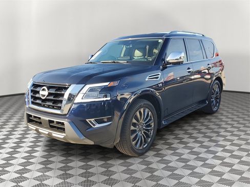 Certified 2022 Nissan Armada Platinum w/ Captain's Chairs Package image 10