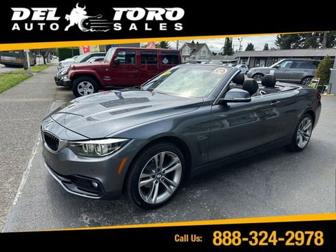 Used 2018 BMW 430i xDrive Convertible image 1