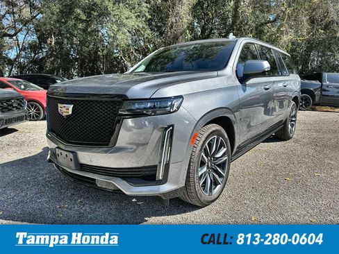 Used 2021 Cadillac Escalade ESV Sport w/ Driver Assist Tech Package image 1