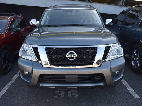Used 2019 Nissan Armada Platinum w/ Captain's Chairs Package AWD/4WD image 2