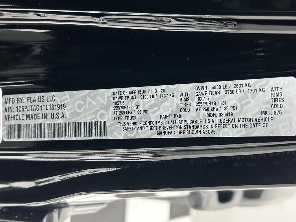 New 2026 Jeep Gladiator Mojave AWD/4WD image 22