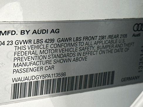 Used 2023 Audi A3 2.0T Premium w/ Convenience Package FWD image 23