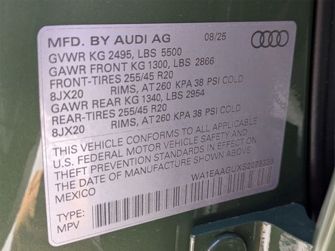 New 2025 Audi Q5 Premium Plus image 17