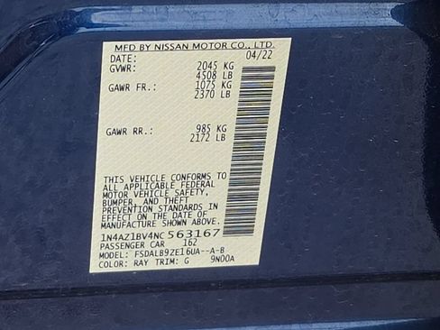Used 2022 Nissan Leaf S w/ Protection Package FWD image 31