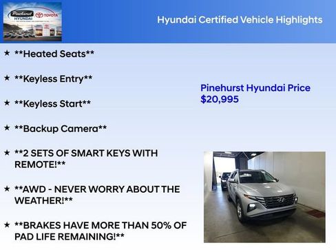 Certified 2024 Hyundai Tucson SEL AWD/4WD image 26
