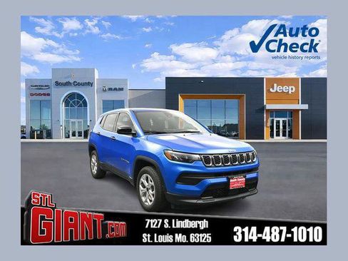 Certified 2025 Jeep Compass Sport AWD/4WD image 1