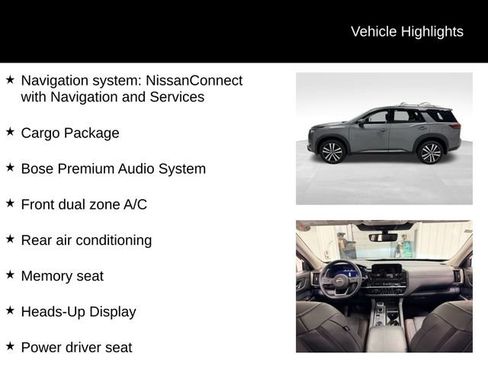 Used 2025 Nissan Pathfinder Platinum w/ Cargo Package AWD/4WD image 27