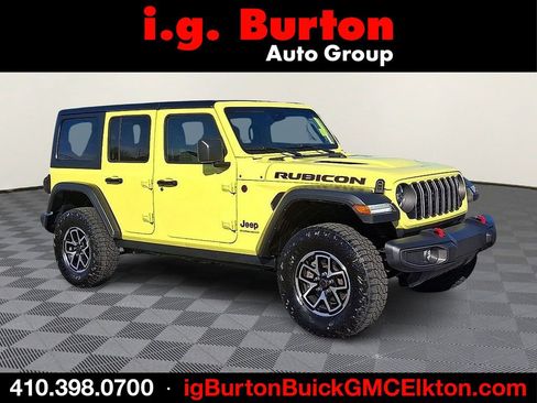 Used 2024 Jeep Wrangler Unlimited Rubicon AWD/4WD image 1