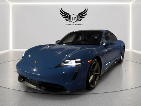Used 2021 Porsche Taycan Turbo S AWD/4WD image 3