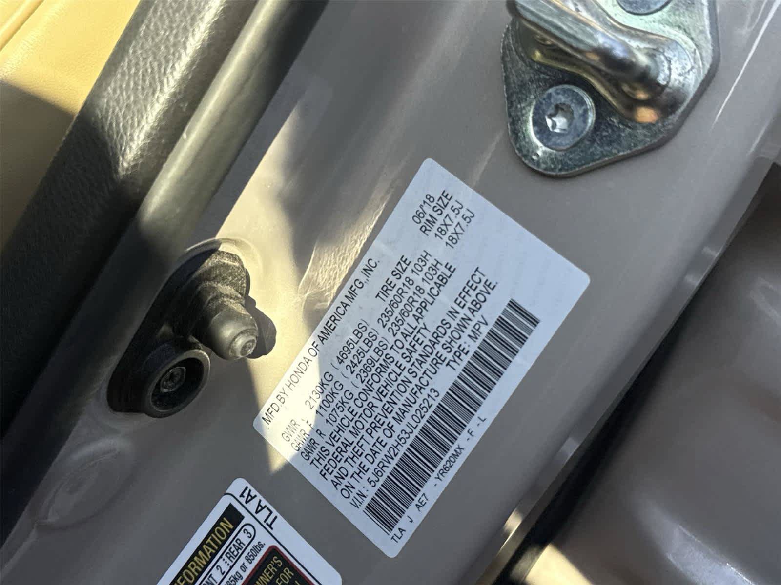 Used 2018 Honda CR-V EX image 20
