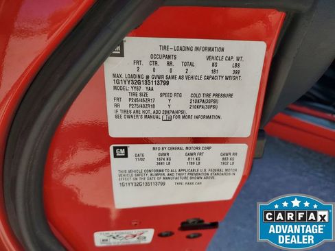 Used 2003 Chevrolet Corvette Convertible w/ Preferred Equipment Group1 image 40