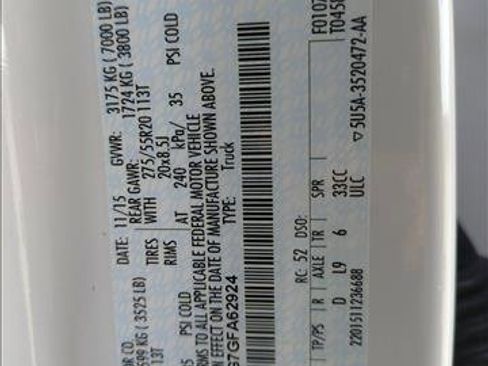 Used 2016 Ford F150 Platinum w/ Equipment Group 701A Luxury image 27