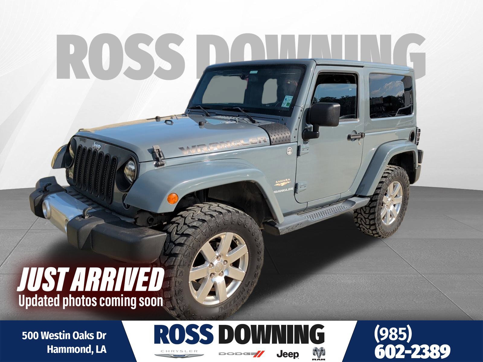 Used 2014 Jeep Wrangler Sahara w/ Connectivity Group AWD/4WD image 1