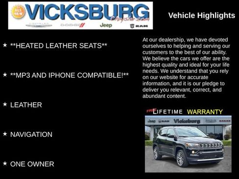 Used 2023 Jeep Compass Limited w/ Elite Group AWD/4WD image 13