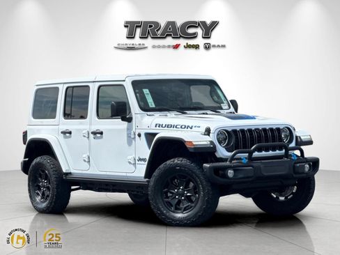Used 2023 Jeep Wrangler Unlimited Rubicon 4xe AWD/4WD image 1