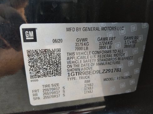 Used 2020 GMC Sierra 1500 SLE w/ SLE Value Package AWD/4WD image 33