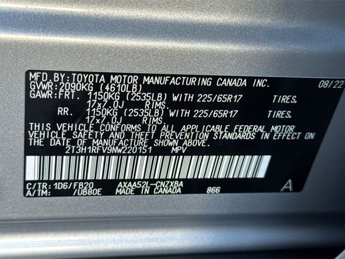 Certified 2022 Toyota RAV4 LE image 27