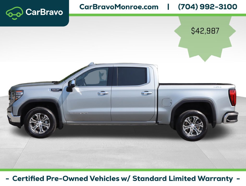 Certified 2025 GMC Sierra 1500 SLT AWD/4WD image 2