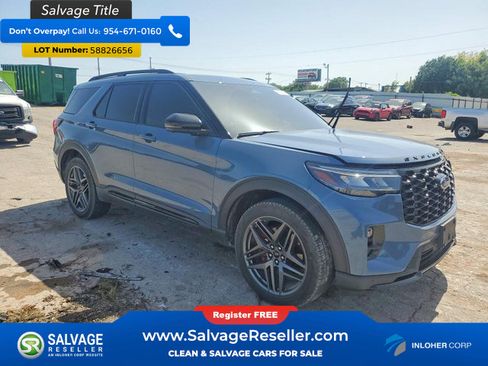 Used 2025 Ford Explorer ST w/ Sun And Sound Package AWD/4WD image 5