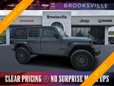 Used 2024 Jeep Wrangler Unlimited Sport AWD/4WD image 1