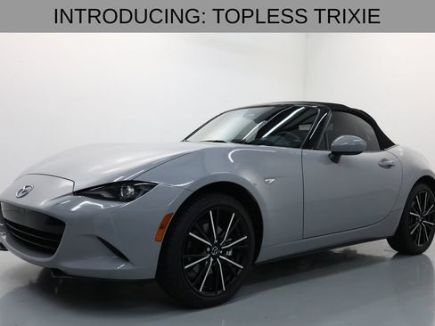 Used 2024 MAZDA MX-5 Miata Grand Touring w/ Weather Package RWD image 2