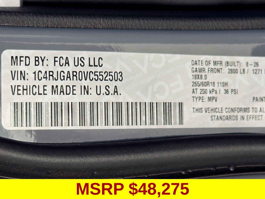 New 2027 Jeep Grand Cherokee Altitude RWD image 43