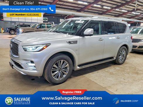 Used 2020 INFINITI QX80 Luxe w/ Proassist Package image 1