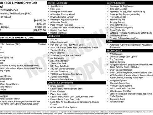 Used 2022 RAM 1500 Limited AWD/4WD image 7