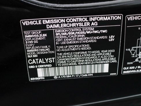 Used 2003 Mercedes-Benz SLK 320 image 28
