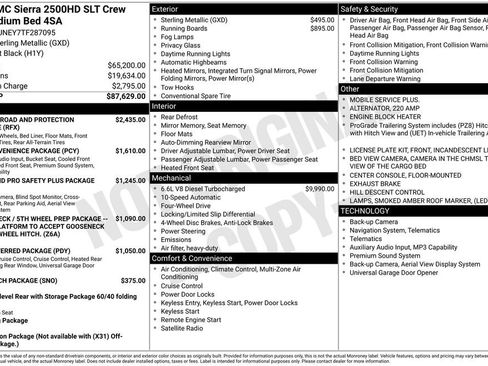New 2026 GMC Sierra 2500 SLT AWD/4WD image 17