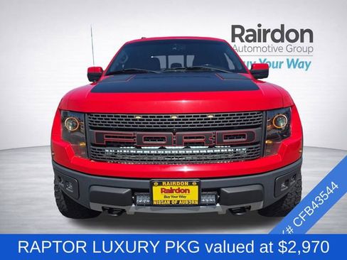 Used 2012 Ford F150 Raptor w/ Raptor Luxury Pkg AWD/4WD image 2