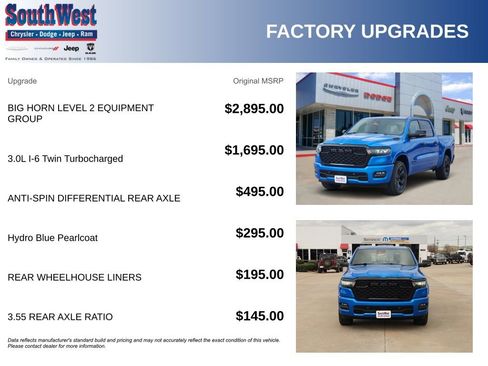New 2026 RAM 1500 Big Horn AWD/4WD image 11