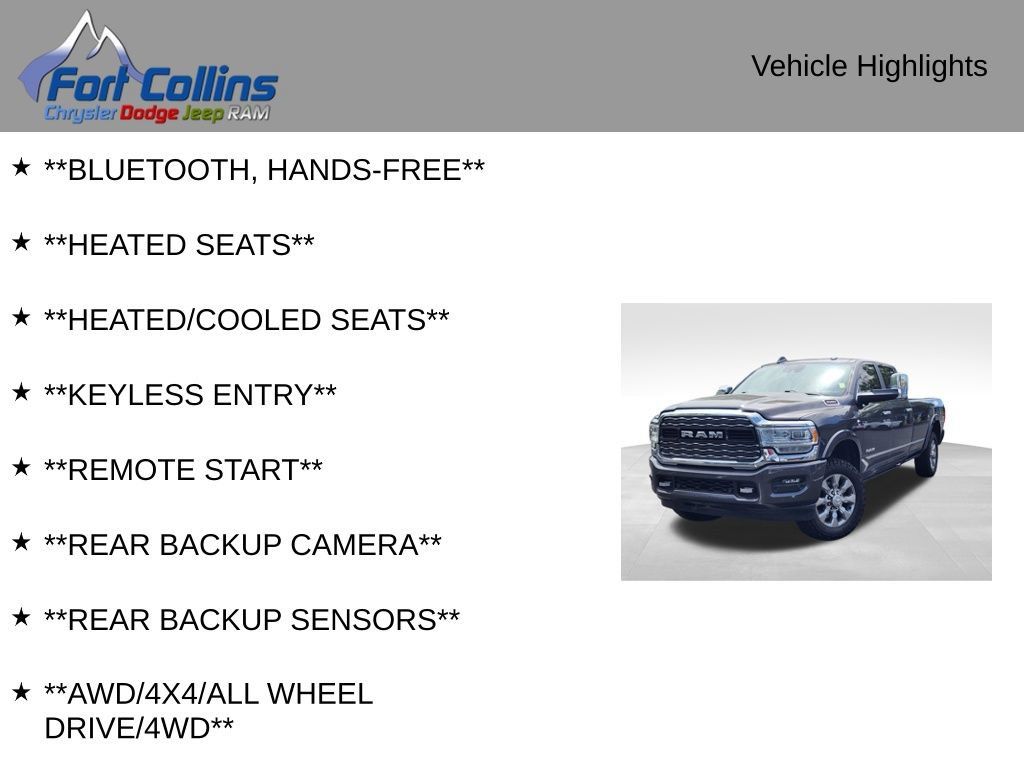Used 2019 RAM 3500 Limited AWD/4WD image 4