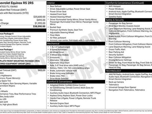 Certified 2026 Chevrolet Equinox RS image 31