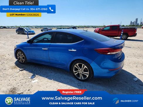 Used 2017 Hyundai Elantra Limited w/ Limited Tech Package 04 FWD image 3