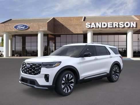 New 2026 Ford Explorer Platinum w/ LUX Leather Package AWD/4WD image 2