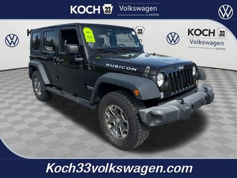 Used 2016 Jeep Wrangler Unlimited Rubicon w/ Connectivity Group AWD/4WD image 1