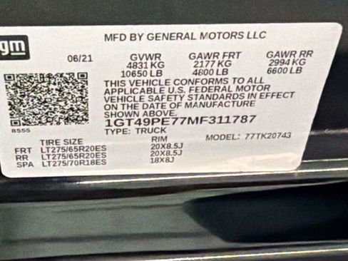 Used 2021 GMC Sierra 2500 AT4 w/ Gooseneck/5TH Wheel Package AWD/4WD image 34