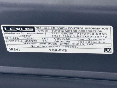 Used 2023 Lexus ES 350 w/ Premium Package FWD image 57