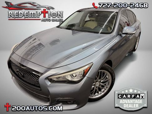 Used 2016 INFINITI Q50 3.0t Premium w/ Driver Assistance Package RWD image 1