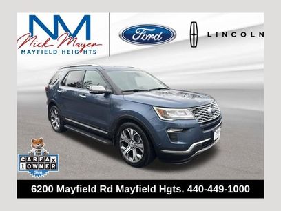 Used 2018 Ford Explorer Platinum